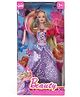 Smiles Creations Beauty Doll With Rose Pink And Purple - 29 cm