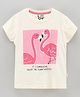 GRO Half Sleeves Tee Text Print - White