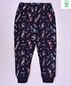 Kiwi Full Length Skateboard Print Unisex Lounge Pants - Blue