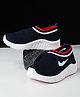 Chiu Solid Running Shoes - Navy Blue