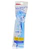 Pigeon 2 in 1 Bottle & Nipple Brush - White Blue