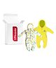 VParents Zoey Hooded Footed Rompers Pack of 2 - Yellow (Design May Vary)