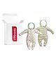 VParents Zoey Hooded Footed Rompers Pack of 2 - Green (Design May Vary)