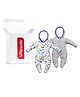 VParents Zoey Hooded Footed Rompers Pack of 2 - Royal Blue(Design May Vary)