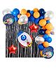 Party Anthem Happy Birthday Balloons Set Spacecraft Theme Multicolour - Pack of 209