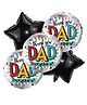 Johra Thank You Dad Balloon Father's Decoration - Pack of 5 