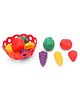 Speedage Fruit Basket Set of 12 Pieces - (Colour May Vary)
