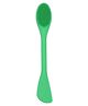 SYGA 2 In 1 Silicone Reusable Face Mask Applicator Brush And Facial Scrubber Beauty Tool - Green