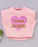 Play by Little Kangaroos Sleeveless Top Heart Print - Peach