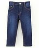 Play by Little Kangaroos Full Length Jeans Solid - Dark Blue