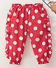 Kookie Kids Full Length All Over Printed Lounge Pant - Red