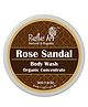 Rustic Art Organic Rose Sandal Body Wash Concentrate - 200 gm