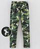 Grab It Ankle Length Printed Leggings - Green