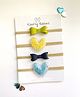 Knotty Ribbons Set Of 4 Bow & Heart Headbands - Multi Color