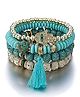 SYGA Bohemia Multilayer Bracelet Pack Of 4 - Multicolor