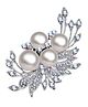 SYGA Brooch Pin Fashion Crystal Rhinestone Jewellery Pin Vintage Accessories Decoration Clothing Bouquet Brooches for Bridal Women Girl- S22