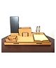 Wissen Wooden Desk Organiser Model 1 - Brown 