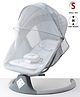 Automatic Electric Rocker With Mosquito Net - Green