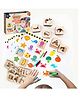 Webby Creative Drawing Wooden Kit 48 Pieces - Multicolour