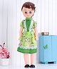 Poshampaa Realistic Leo Dora Doll - Height 40 cm (Color of Hair May Vary)