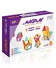 Kipa MagPlay Magnetic Blocks 24pcs DIY Kids Toy Set - Educational Toys with Smart Outdoor Backpack - Multicolor