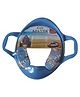 BABYJOYS Soft Cushion Baby Potty Seat with Handle - Blue