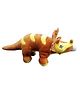 BABYJOYS Dinosaur Soft Toy Brown - Length 53 cm