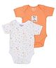 Mi Arcus Cancerian Unisex Onesies Snap Button Closure Pack Of 2 - Multi