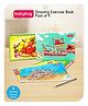 Babyhug Drawing Exercise Unruled Book Pack of 4 - 56 Pages Each
