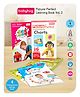 Babyhug Big Picture Early Learning Activity Books Pack Of 4 - English