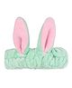 MOMISY Rabbit Ears Headbands - Green Pink