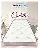 Therapedic Cuddles Quilted Covered Plush & Memory Support Mattress - Purple & White