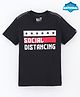 Proteens - Bodycare Half Sleeves T-Shirt Text Print - Black