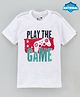 Proteens - Bodycare Half Sleeves T-Shirt Text Print - White