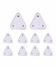 BabySafeHouse Electrical Socket Cover Guards White - Pack of 10