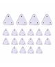 BabySafeHouse Electrical Socket Cover Guards Pack of 20 - White