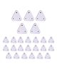 BabySafeHouse Electrical Socket Cover Guards Pack of 25 - White
