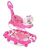 Sunbaby Musical Bird Walker With Push Handle Pink - SB 3135