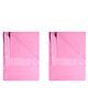 Enfance Nursery Fast Dry Baby Mat Medium Pack Of 2- Pink