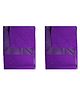 Enfance Nursery Fast Dry Baby Mat Medium Pack of 2 - Purple