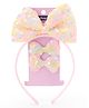 Pine Kids Hair Bands With Hair Clips - Muticolour