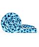 Divine Casa Ultra Soft Reversible Single Bed Comforter Geometric Print - Blue