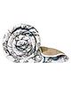 Divine Casa Ultra Soft Microfiber Polyester Reversible Double Bed Comforter Abstract Print - Beige White