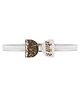 Aye Candy Holi Hai Bow Headband - Gold & White