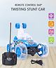 Remote Control 360 Degree Twisting Stunt Car - Blue