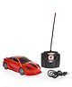 Remote Control 1:20 Scale Battery Operated Red Racing Car| USB-Cable Rechargeable Sports Car| High Speed Car with Long Lasting Battery| BIS Certified| 3 Years+