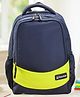 Pine Kids School Solid Backpack Blue - 15 Inches