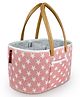 Hippo Diaper Caddy Bag Starred XL - Pink