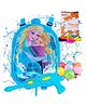 Toyshine Disney Frozen Holi Water Gun Combo with 100 Balloon - Blue