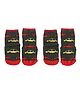 NOFALL Pack Of 2 Cars Design Antiskid Ankle Length Socks - Light Grey